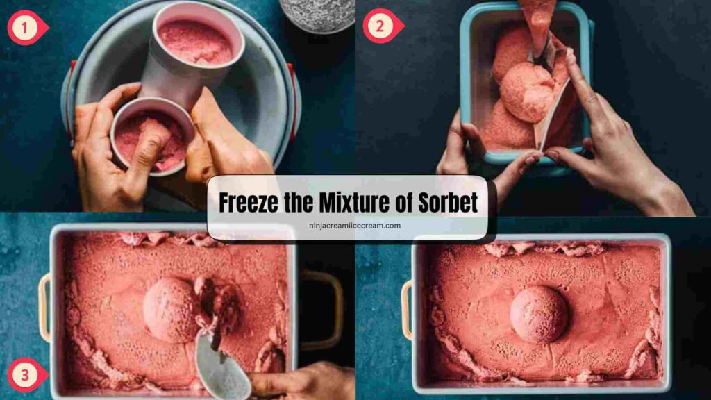 Freeze the Mixture of Sorbet