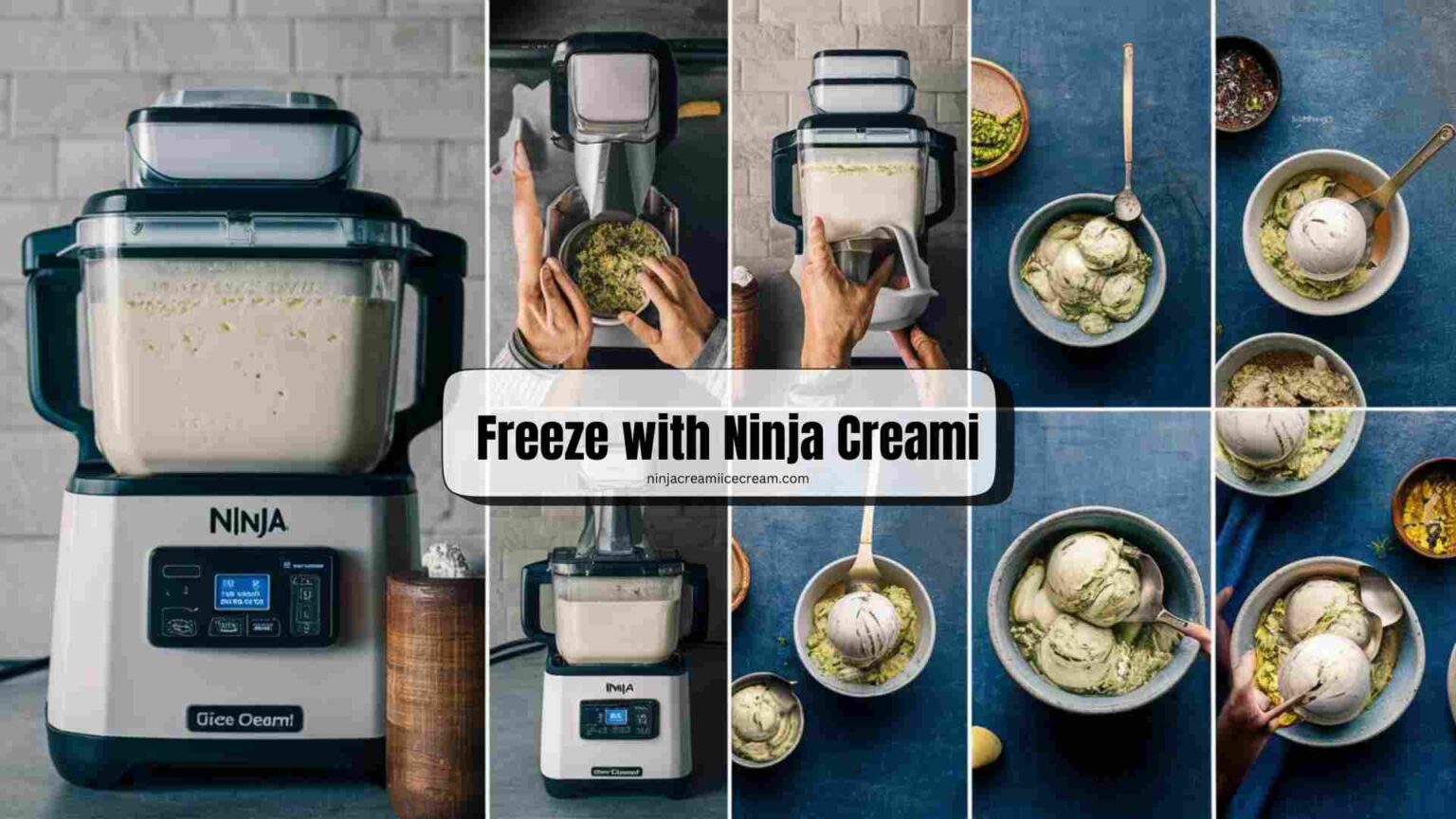 Homemade Ninja Creami Pistachio Ice Cream Recipe - Ninja Creami Ice