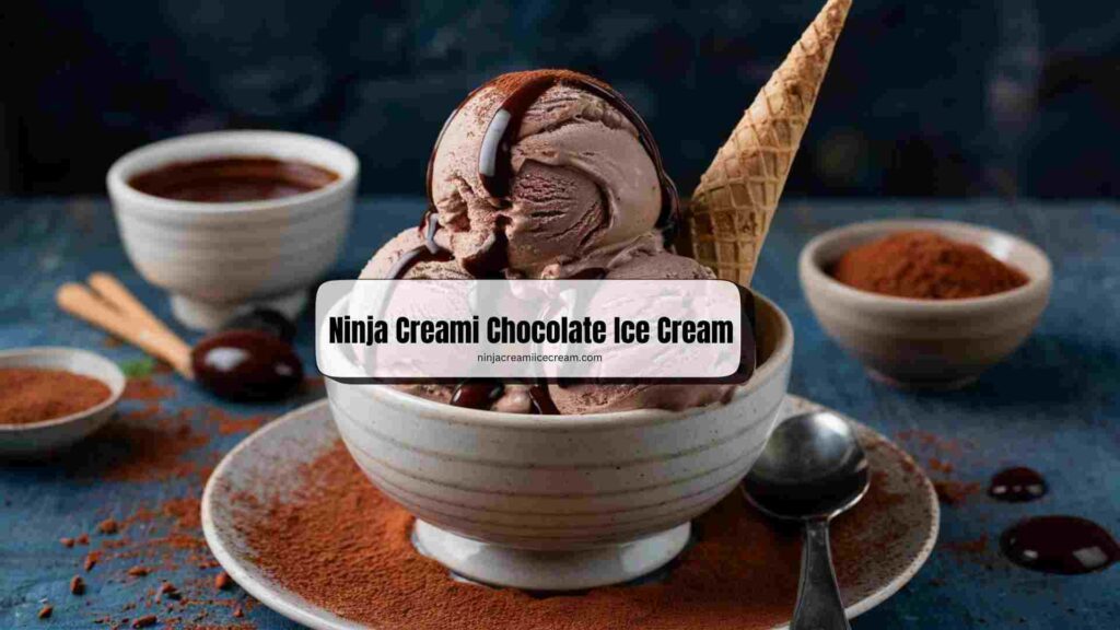 Ninja Creami Chocolate Ice Cream 