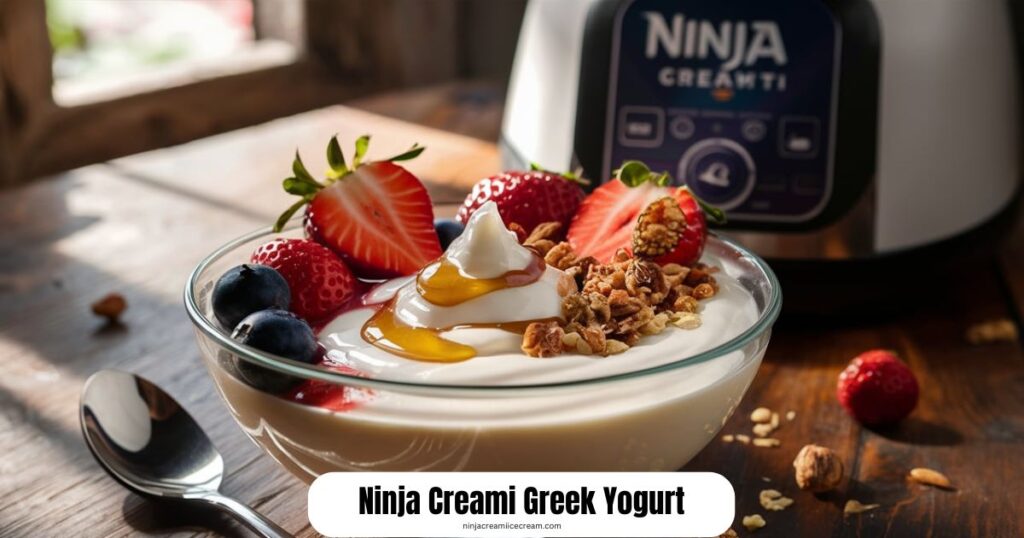 Ninja Creami Greek Yogurt