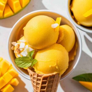 Ninja Creami Mango Sorbet Recipe