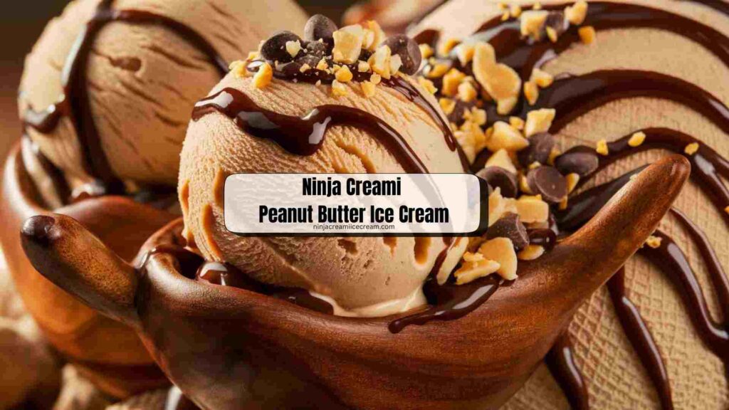 Ninja Creami Peanut Butter Ice Cream