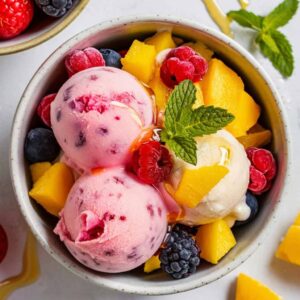 Ninja Creami Sorbet with Frozen Fruit Recipe