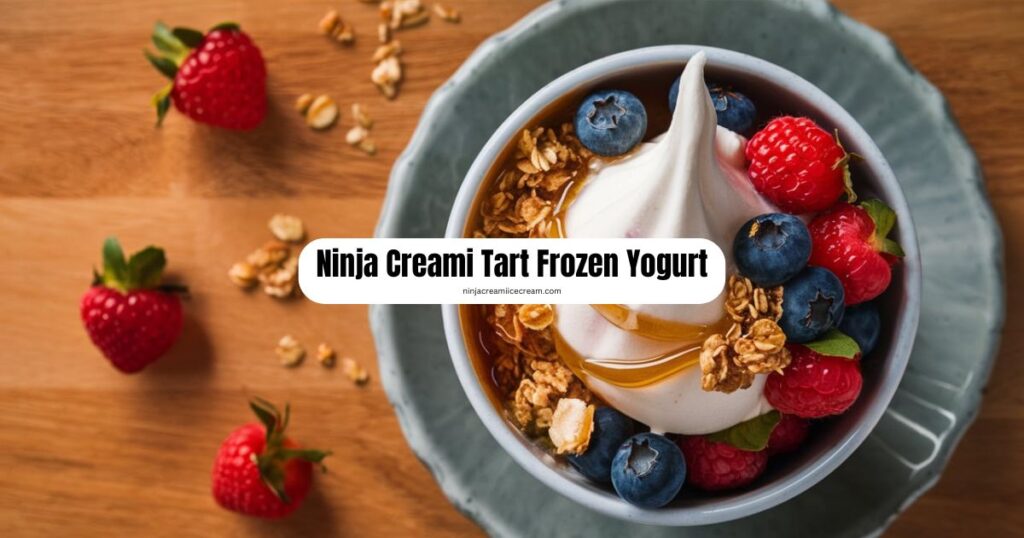 Ninja Creami Tart Frozen Yogurt