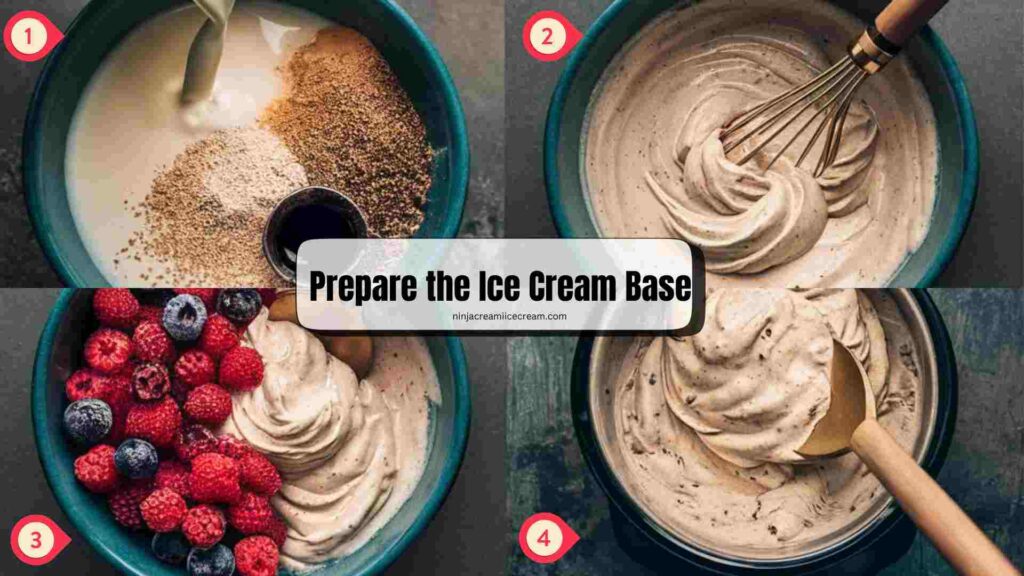 Prepare the Ice Cream Base