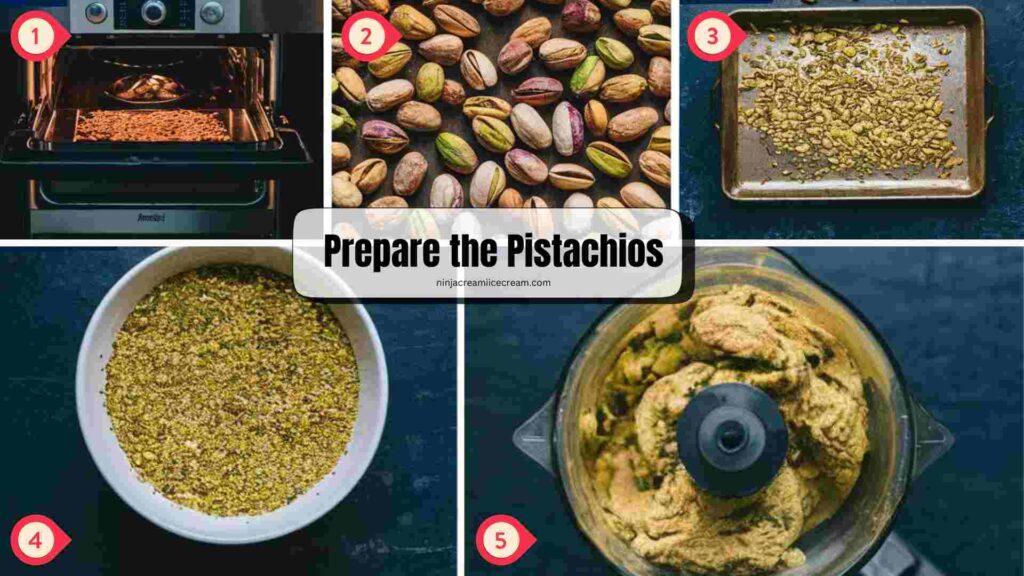 Prepare the Pistachios