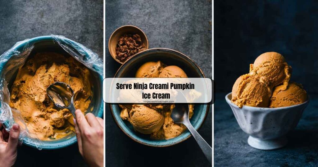 Serve Ninja Creami Pumpkin Ice Cream