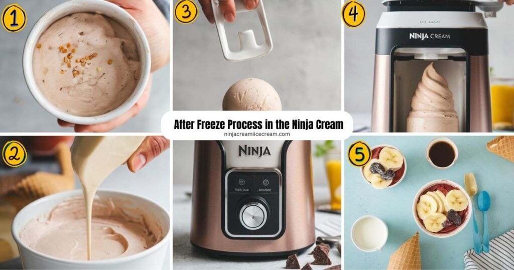 After Freeze Process in the Ninja Cream