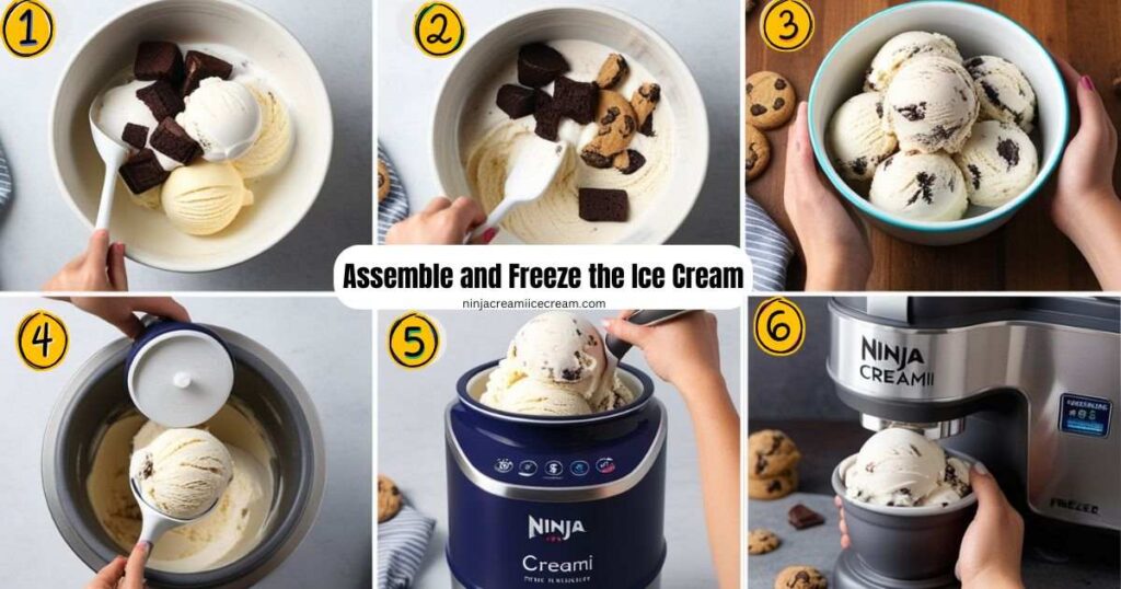 Assemble and Freeze the Ice Cream