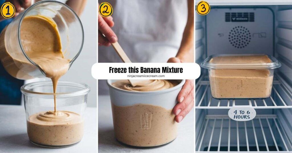 Freeze this Banana Mixture