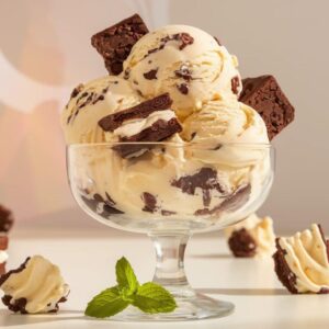 Ninja Creami Brownie Cookie Surprise Ice Cream Recipe