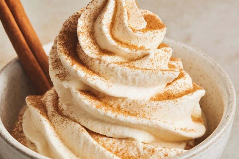 Ninja Creami Hot Cinnamon Spice Frozen Yogurt Recipe