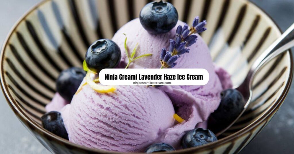 Ninja Creami Lavender Haze Ice Cream