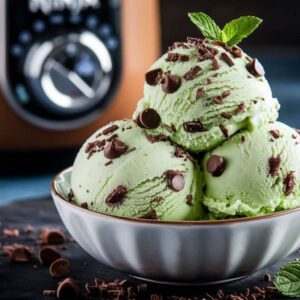 Ninja Creami Mint Chocolate Ice Cream Recipe