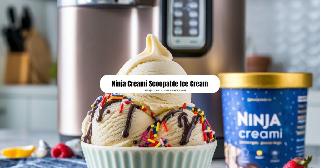 Ninja Creami Scoopable Ice Cream