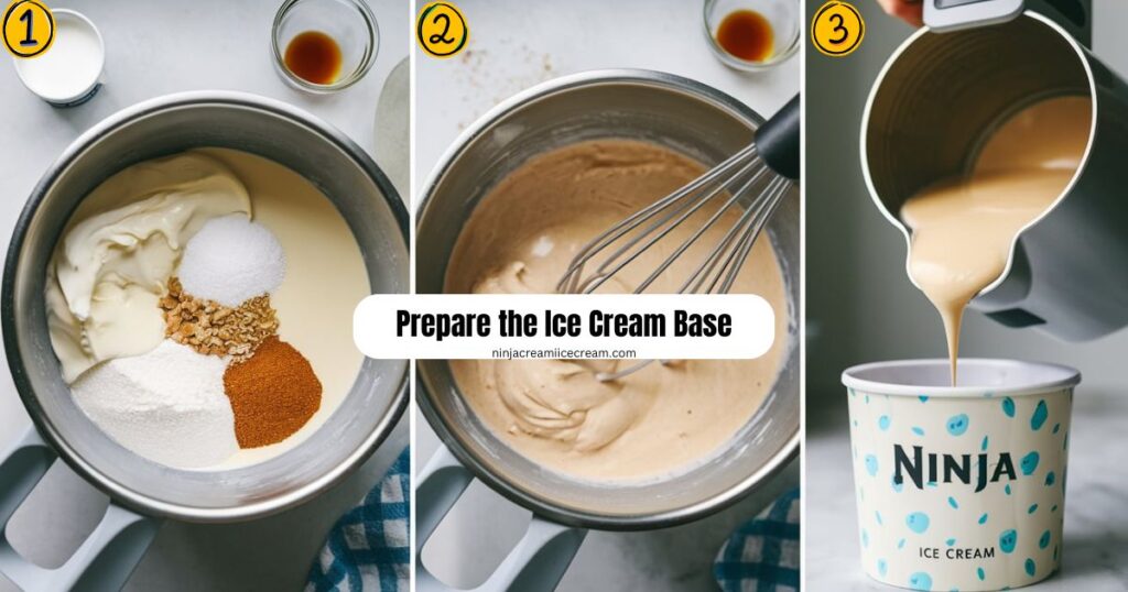 Now Prepare the Ice Cream Base