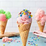 Homemade Cotton Candy Ice Cream Recipe