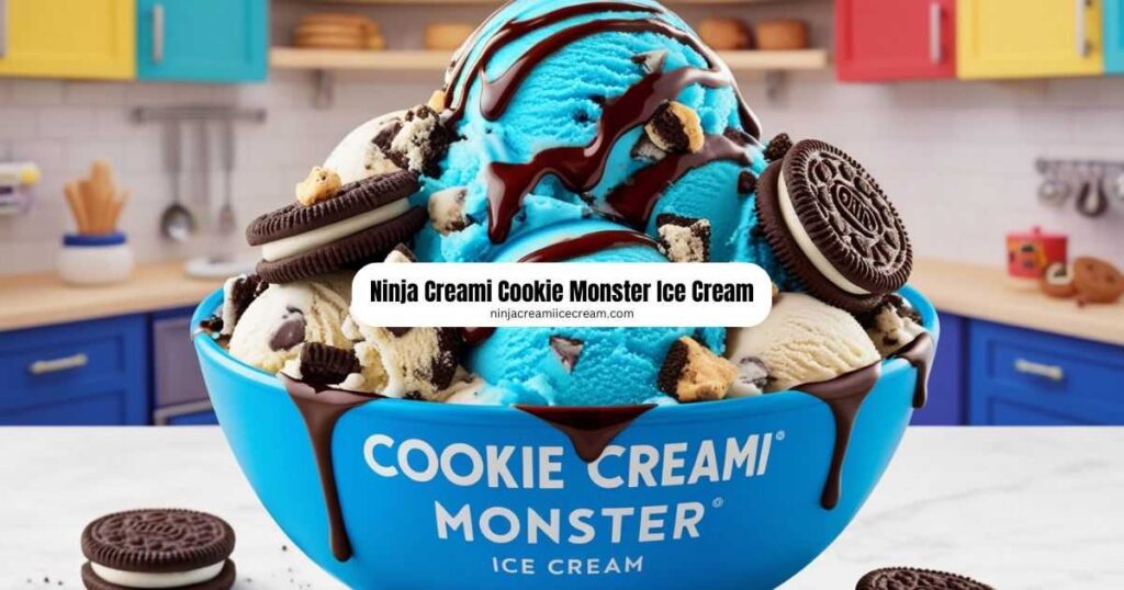 Ninja Creami Cookie Monster Ice Cream