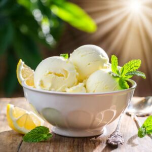 Our Favorite Lemon Custard Ice Cream Recipe