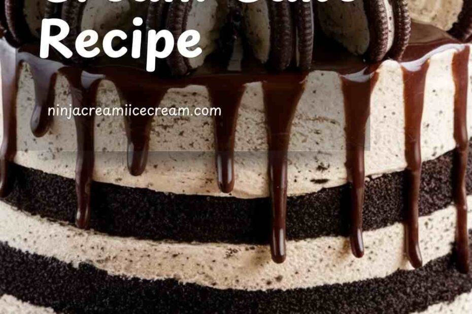 Oreo Ice Cream Cake Recipe