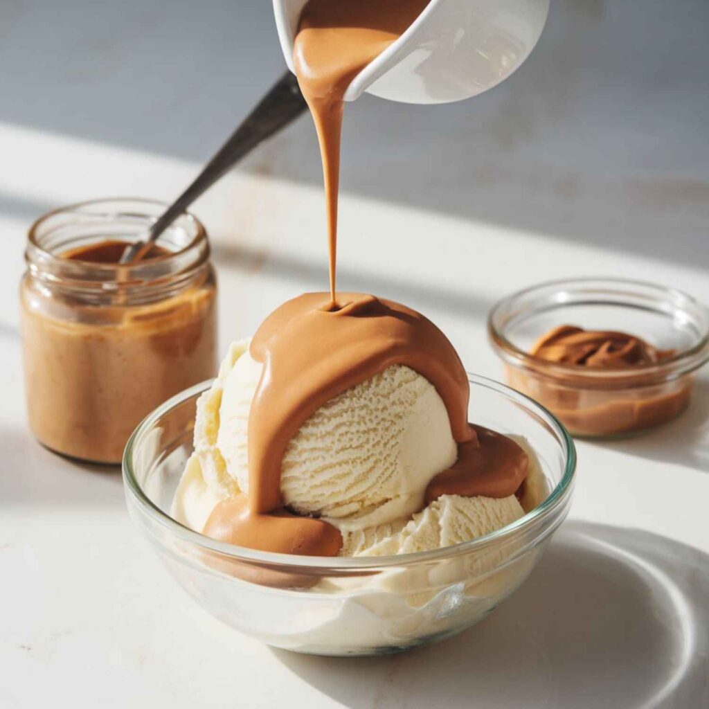 Peanut Butter Sauce For Ice Cream