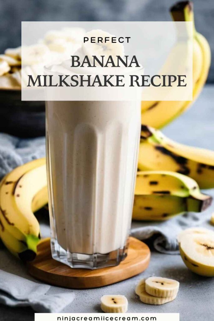 Banana Milkshake Recipe