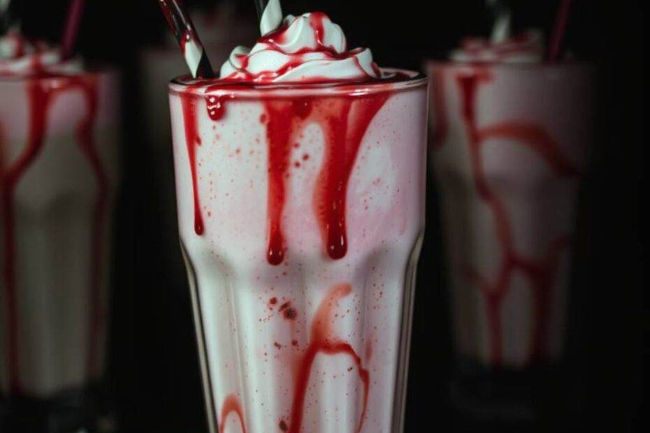 Blood Milkshake Recipe