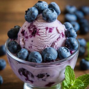 Blueberry Ice Cream