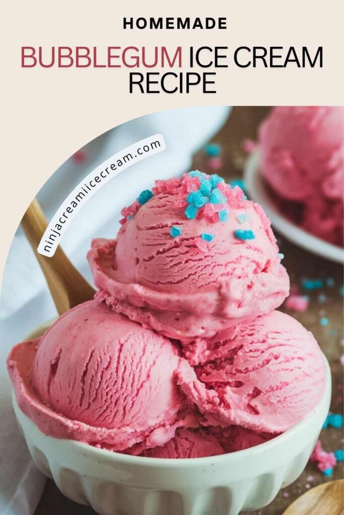 Bubblegum Ice Cream Recipe