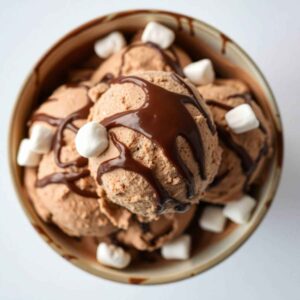 Chocolate Marshmallow Ice Cream