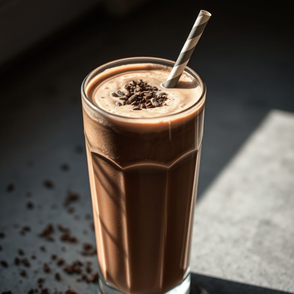 Chocolate Protein Milkshake