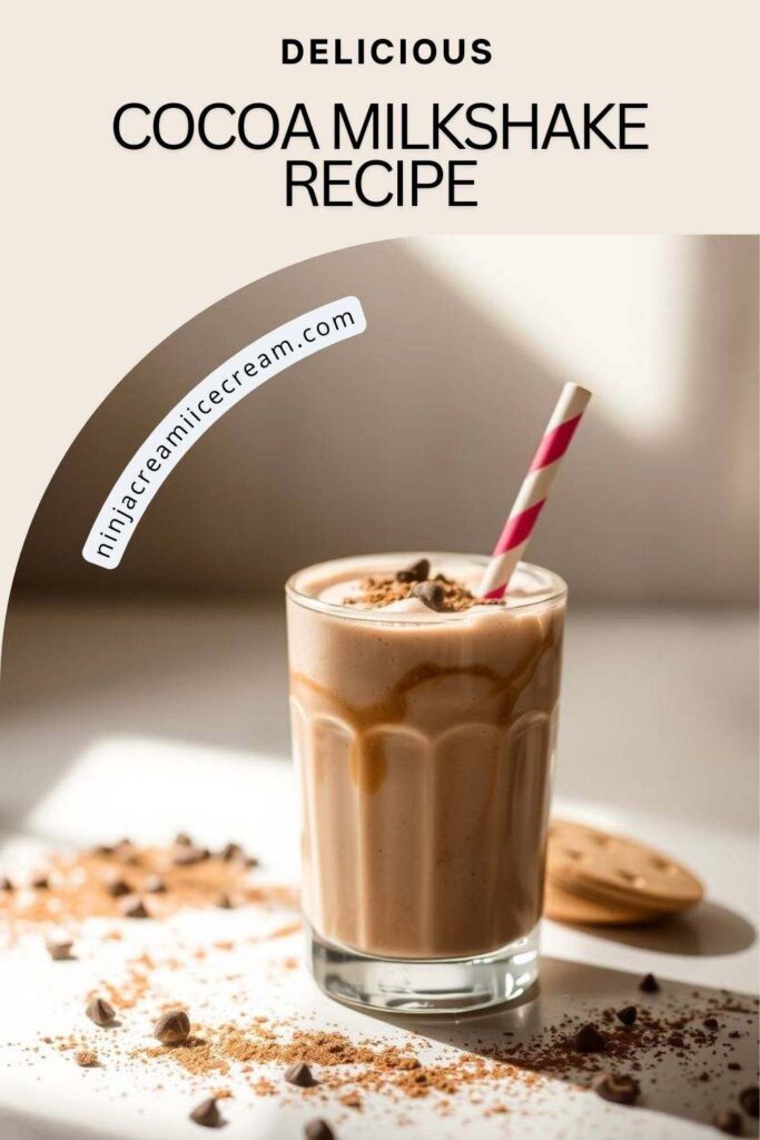 Cocoa Milkshake Recipe