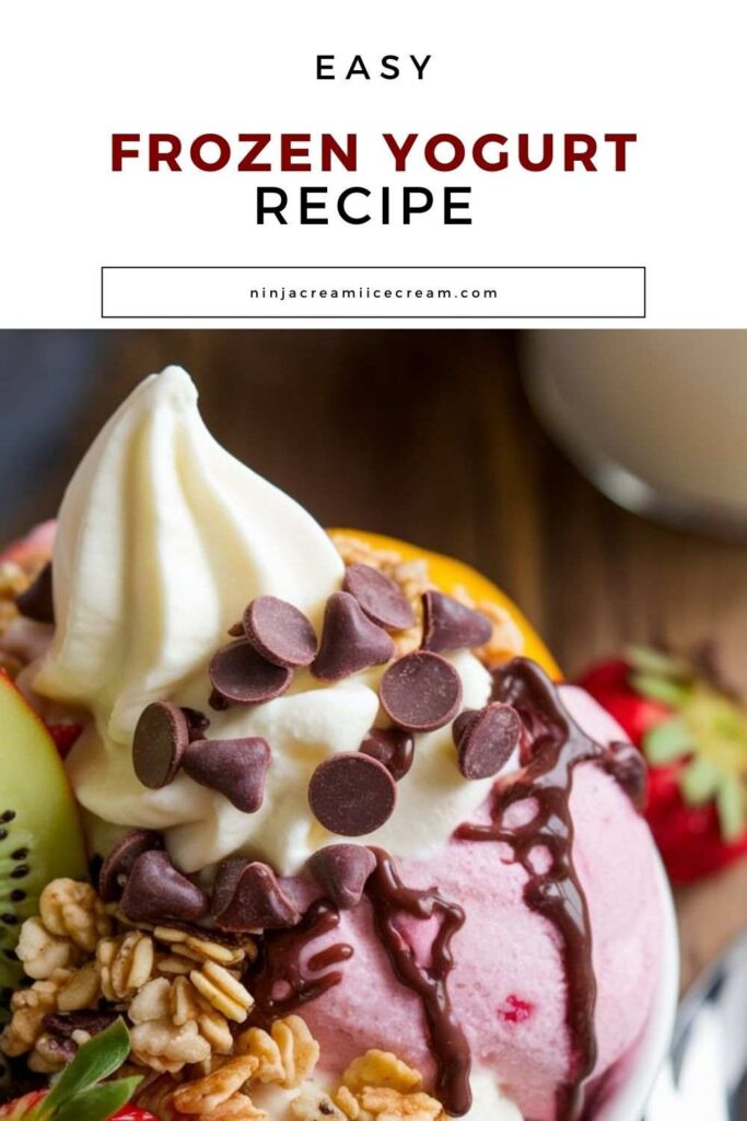 Frozen Yogurt Recipe