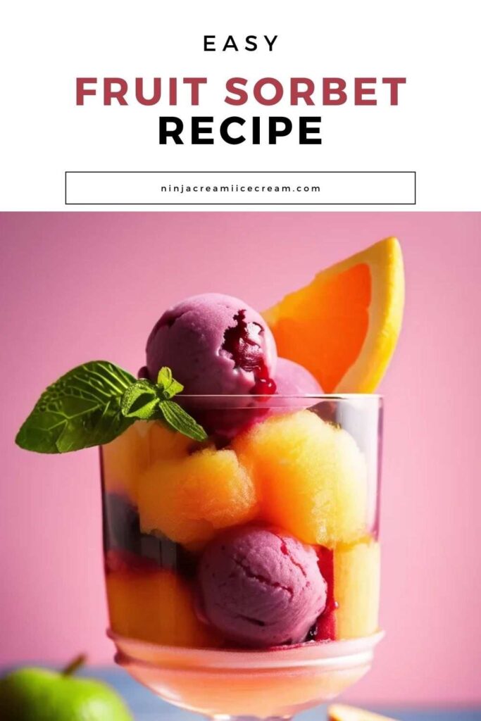 Fruit Sorbet Recipe