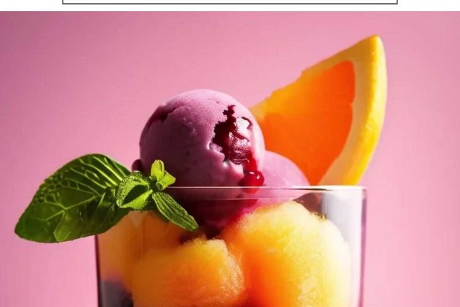 Fruit Sorbet Recipe