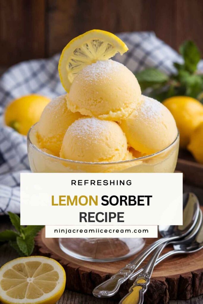 Lemon Sorbet Recipe