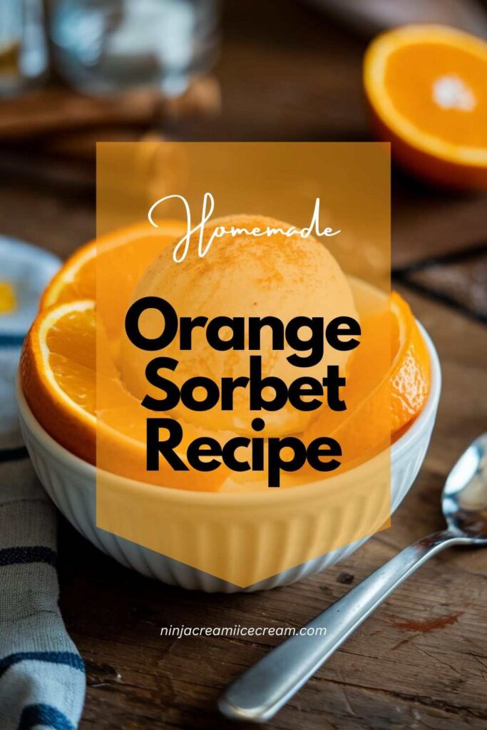 Orange Sorbet Recipe