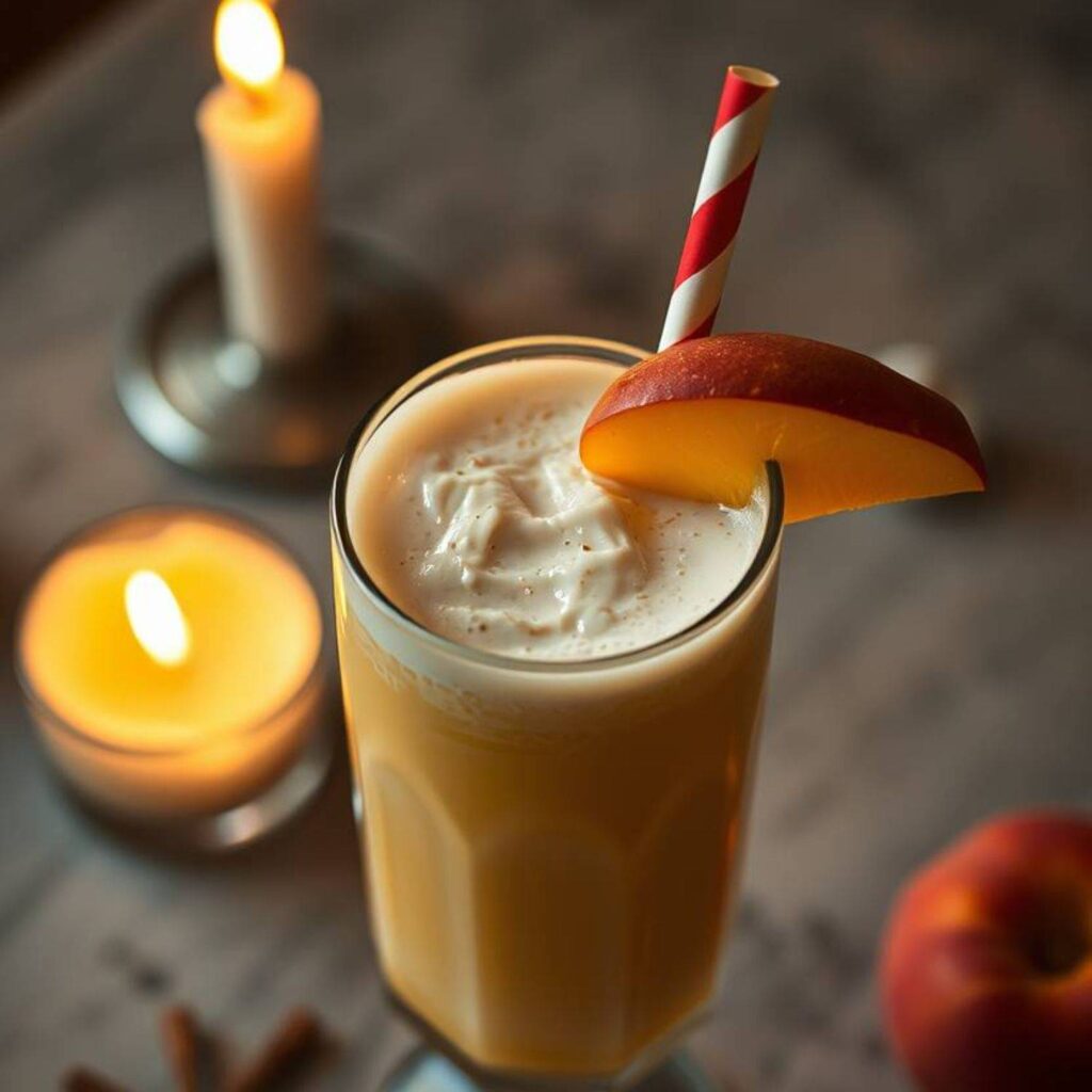 Peach Milkshake