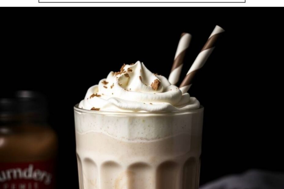 Peanut Butter Milkshake Recipe