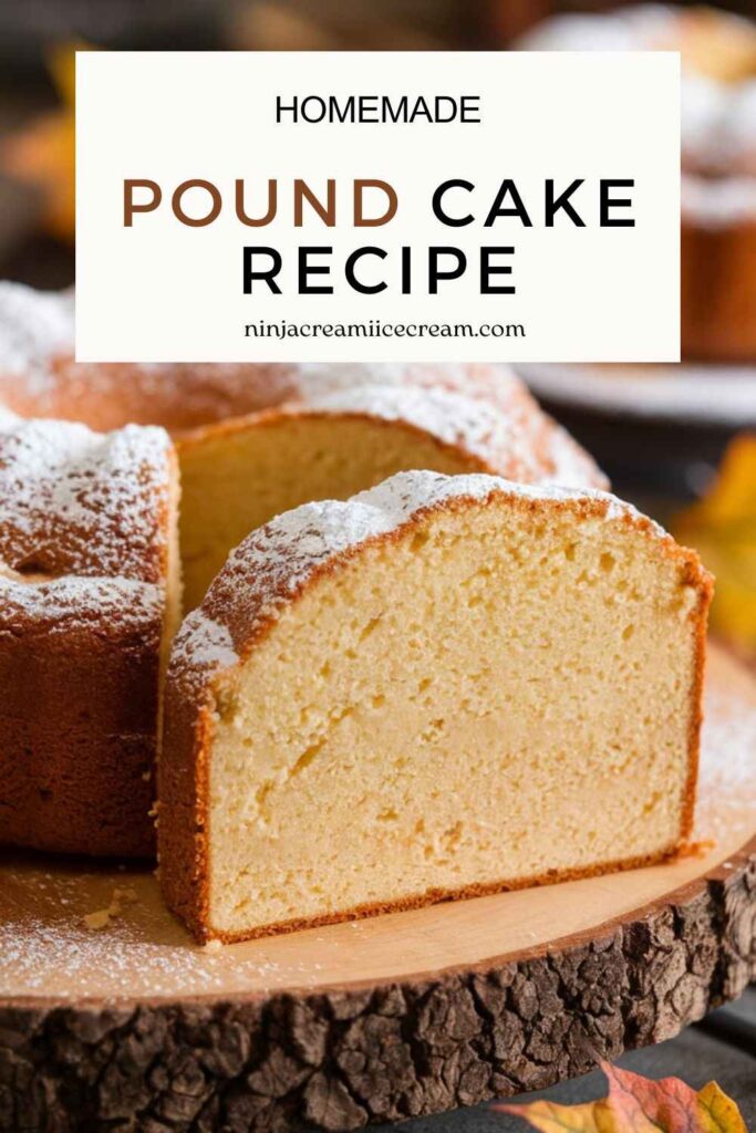 Pound Cake Recipe