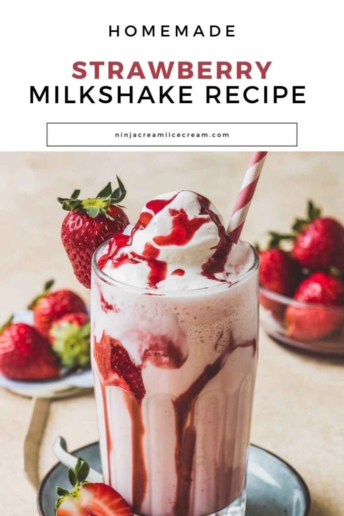 Strawberry Milkshake Recipe