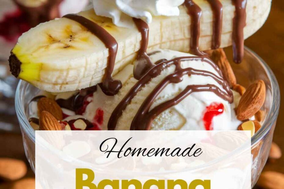 Banana Split Recipe