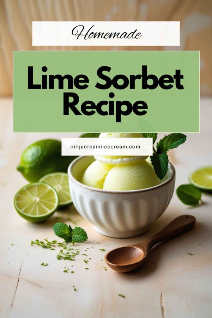 Lime Sorbet Recipe