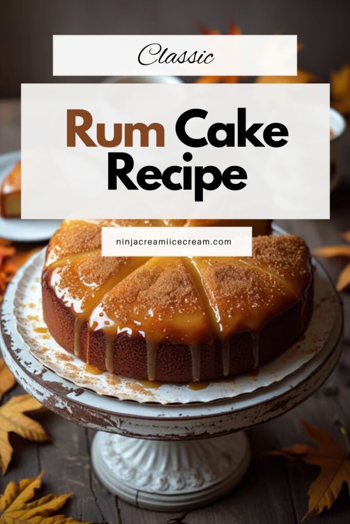 Rum Cake Recipe