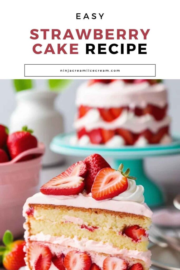 Strawberry Cake Recipe