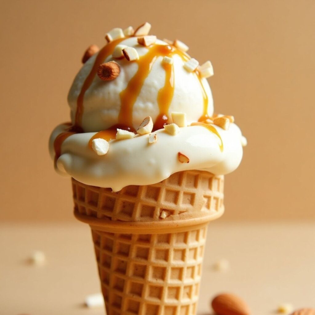 Almond Butter Protein Ice Cream