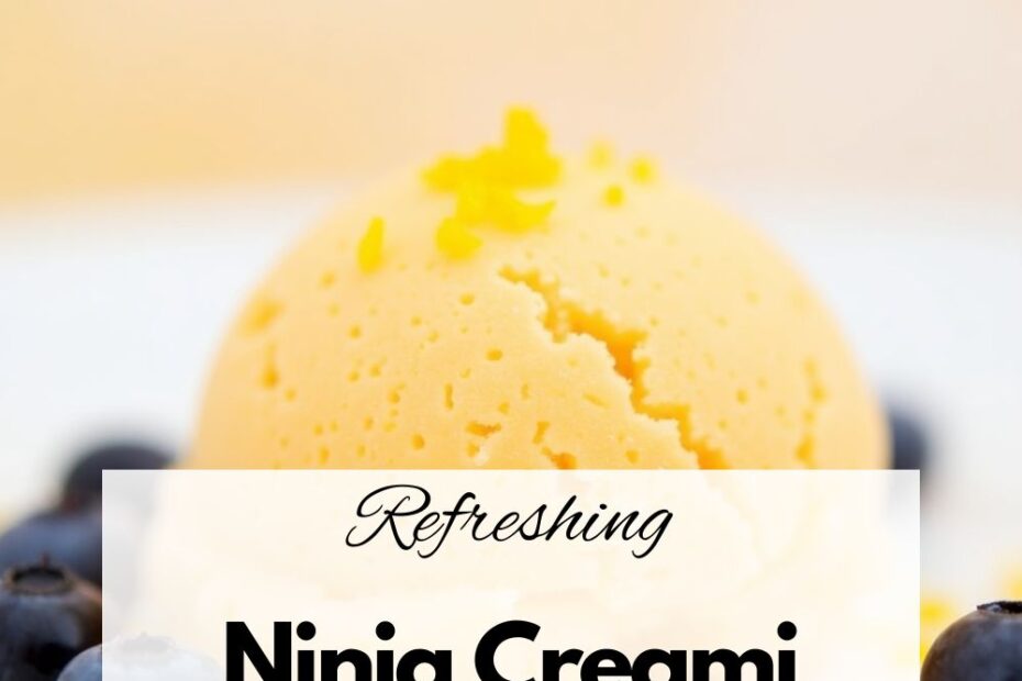 Ninja Creami Orange Jell-O Sorbet Recipe