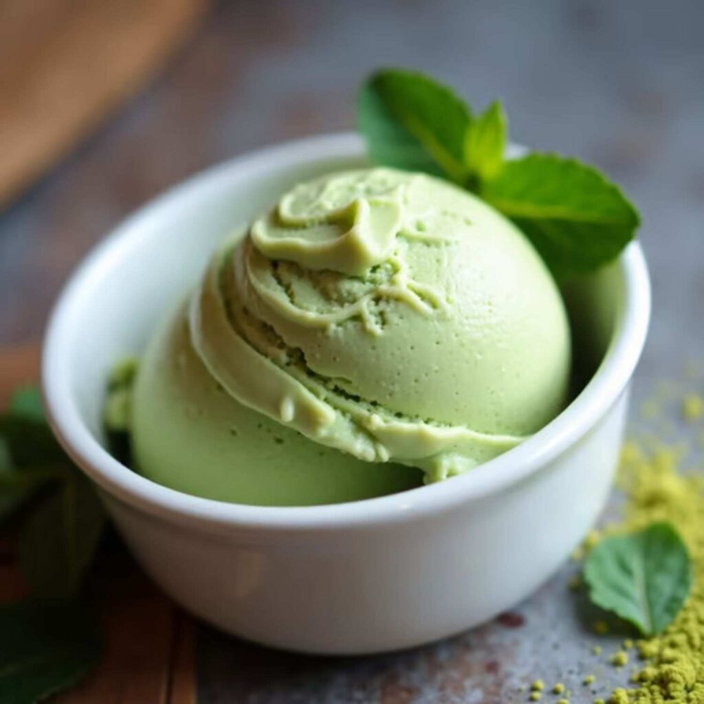 Acai Matcha Ice Cream