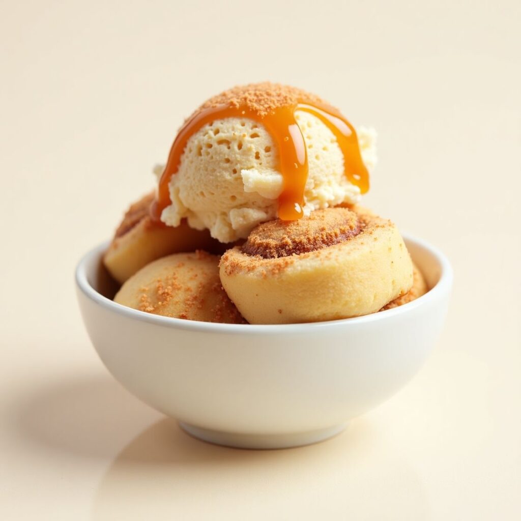 Cinnamon Roll Protein Ice Cream