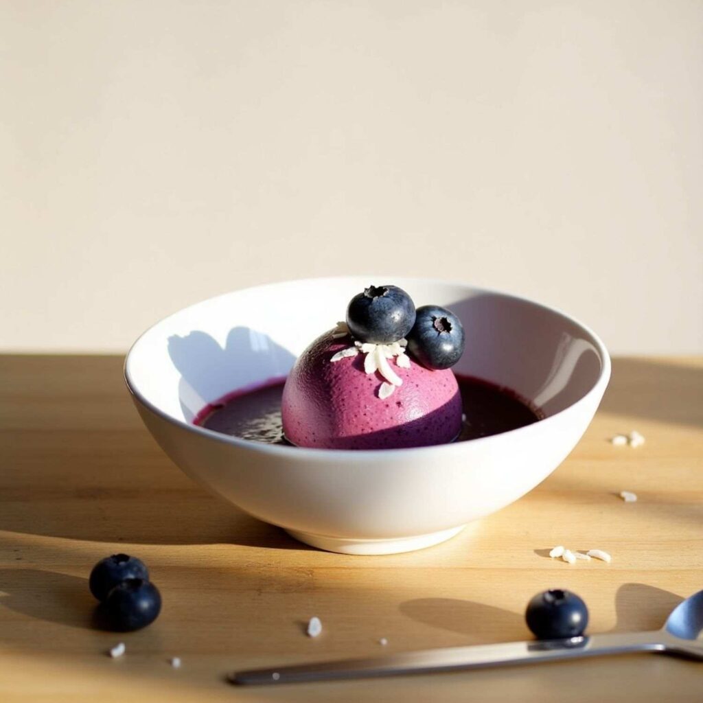 Dairy-Free Acai Coconut Ice Cream